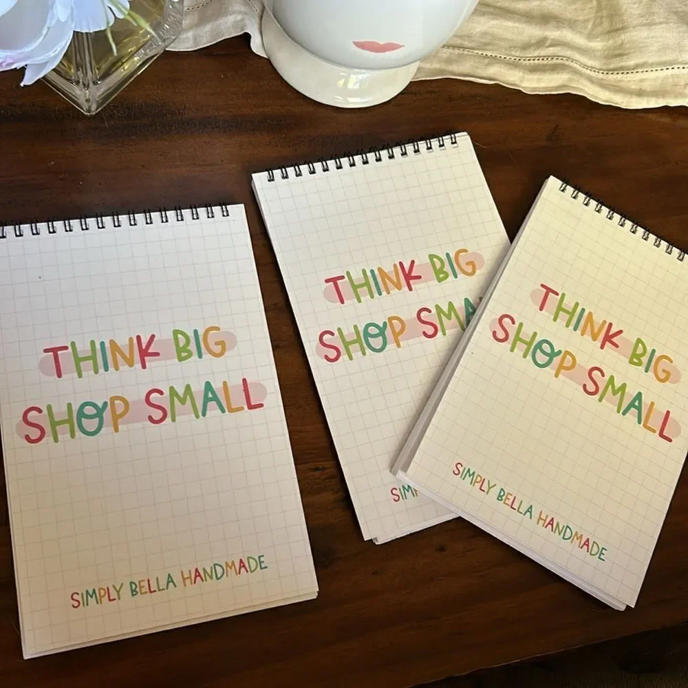 Notebook for planning small businesses task